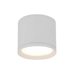 Clearance TK Lighting Aufbauspot Weiß Aluminium GX53 IP44 Ø8,4 cm Aufputz