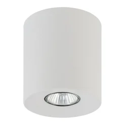 Outlet TK Lighting Aufbauspot Weiß Metall Ø 11 cm rund GU10 Zeitlos