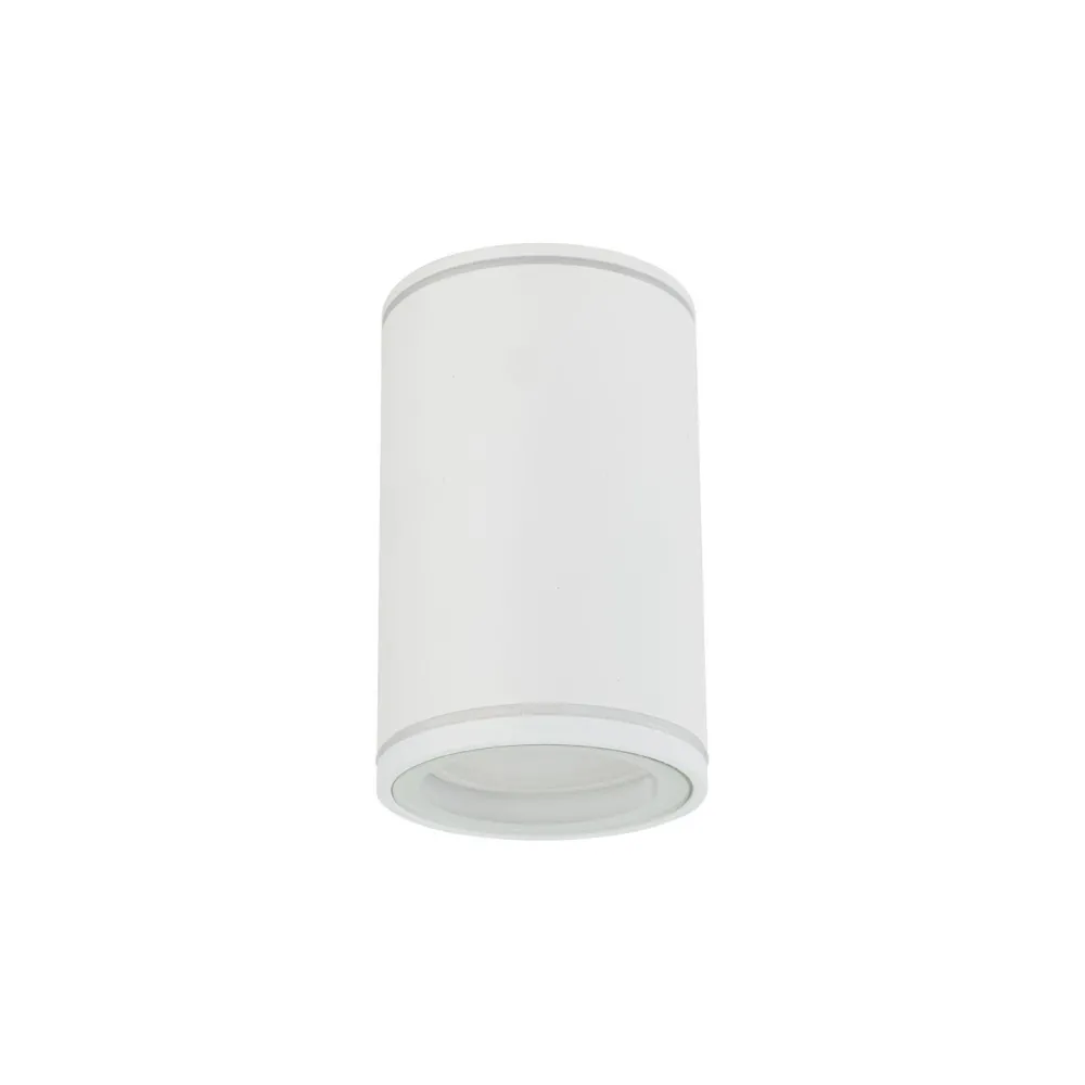 Best TK Lighting Aufbauspot Weiß Metall GU10 IP44 rund Ø6,3 cm Aufputz