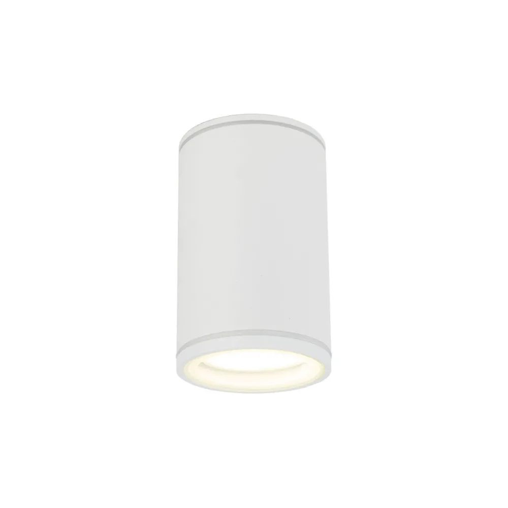 Best TK Lighting Aufbauspot Weiß Metall GU10 IP44 rund Ø6,3 cm Aufputz