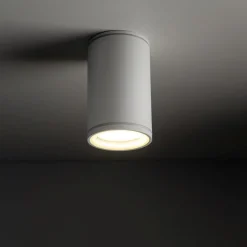 Best TK Lighting Aufbauspot Weiß Metall GU10 IP44 rund Ø6,3 cm Aufputz