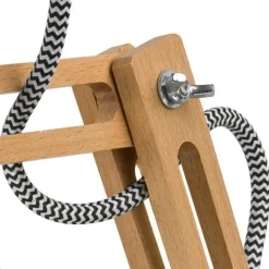 Lamkur Aufbaustrahler Beleuchtung Holz Modern TIASIA