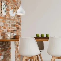 Lamkur Aufbaustrahler Beleuchtung Holz Modern TIASIA