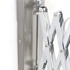 Steinhauer Ausziehbarer Wandspot Metall E27 dimmbar mit Stecker* Spots|Wandleuchten