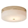 Elstead Bad Deckenleuchte JANJA in Gold IP44 Ø30cm Lampe* Deckenleuchten|Badezimmer Lampe