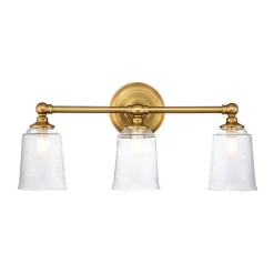 New Elstead Bad Lampe Spiegel 53,3 cm breit IP44 mit 3x G9 LED 3000 K warm