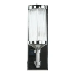 Elstead Bad Wandlampe in Chrom IP44 Design Leuchte ERVA* Glaslampen|Designerlampen