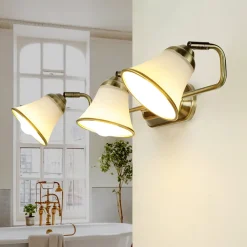 Easylight Bad Wandlampe 3xE14 67cm drehbar Jugendstil GRANDO