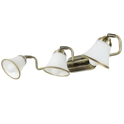 Easylight Bad Wandlampe 3xE14 67cm drehbar Jugendstil GRANDO