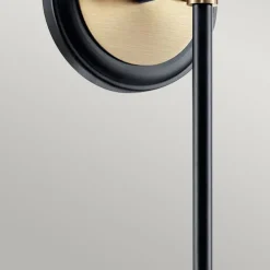 Outlet Elstead Badezimmerlampe IP44 LED G9 34,8 cm hoch Metall Glas