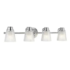 Clearance Elstead Badezimmerlampe LED G9 IP44 3000 K L: 81,8 cm Chrom VARDA