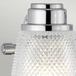 Clearance Elstead Badezimmerlampe LED G9 IP44 3000 K L: 81,8 cm Chrom VARDA