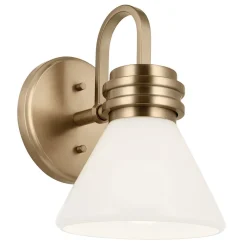 Discount Elstead Badezimmerlampe Metall Glas mit LED G9 IP44 24 cm hoch