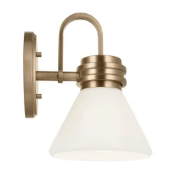 Discount Elstead Badezimmerlampe Metall Glas mit LED G9 IP44 24 cm hoch