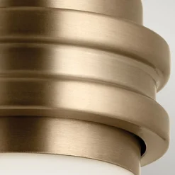 Discount Elstead Badezimmerlampe Metall Glas mit LED G9 IP44 24 cm hoch