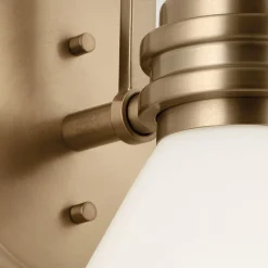 Discount Elstead Badezimmerlampe Metall Glas mit LED G9 IP44 24 cm hoch