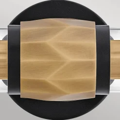 Elstead Badezimmerlampe Wand 56,5 cm breit IP44 2x E27 Metall Glas* Wandleuchten|Flurlampen