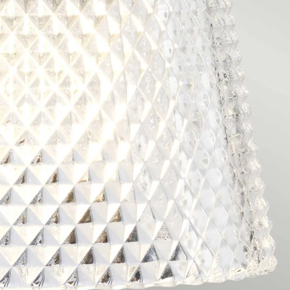 Elstead Badezimmerlampe Wand mit LED G9 IP44 16 cm hoch Metall Glas* Wandleuchten|Badezimmer Lampe