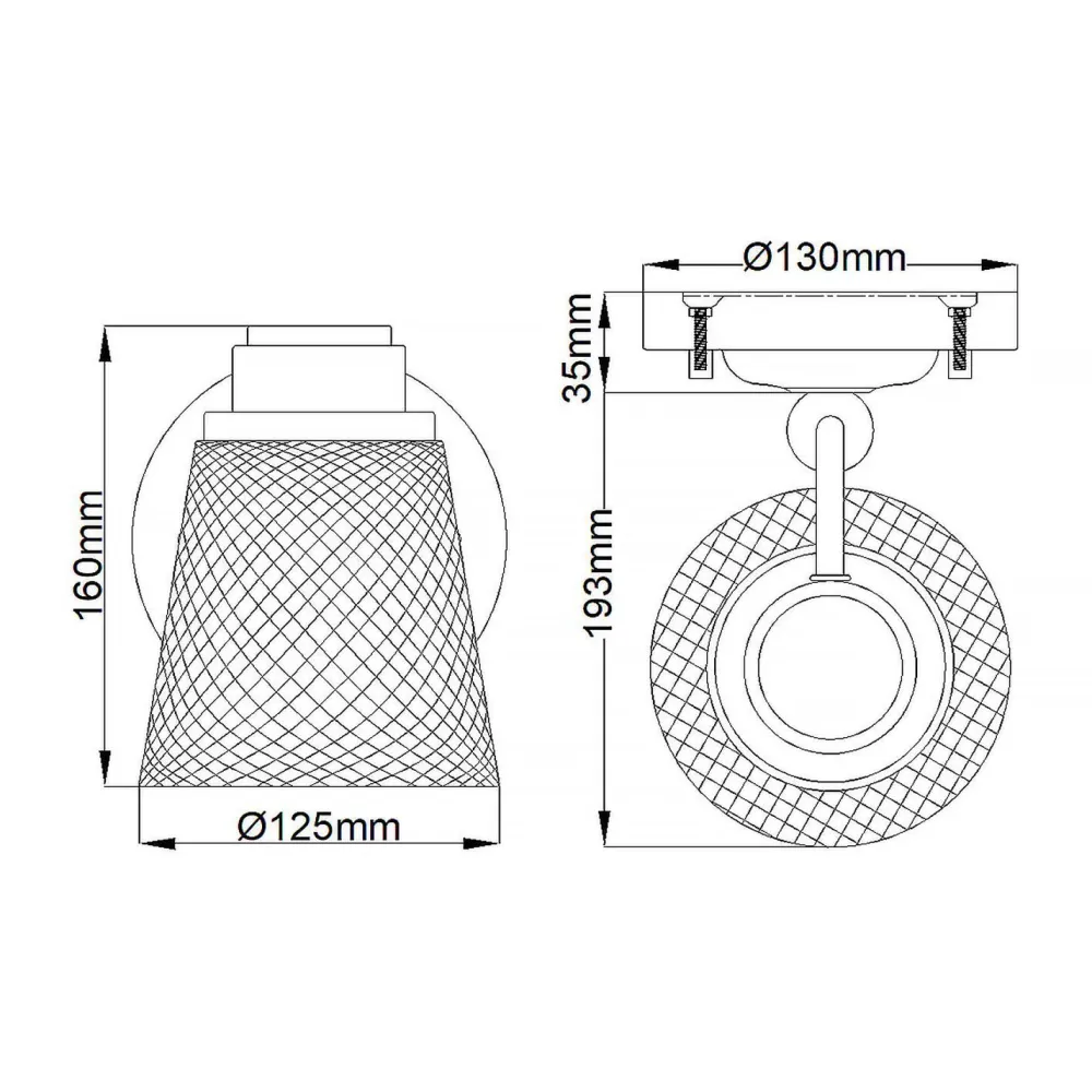 Elstead Badezimmerlampe Wand mit LED G9 IP44 16 cm hoch Metall Glas* Wandleuchten|Badezimmer Lampe