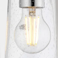 Elstead Badezimmerleuchte E27 IP44 H: 24,4 cm Metall Glas* Küchenlampen|Metall Lampen
