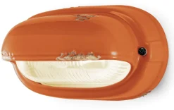 Ferroluce Badezimmerleuchte Glas Keramik E27 B: 24 cm Maritim