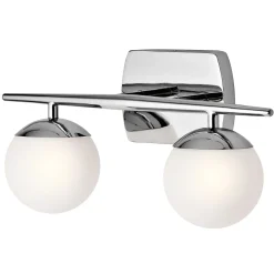 Online Elstead Badezimmerleuchte LED Chrom Weiß blendarm IP44 VERDE