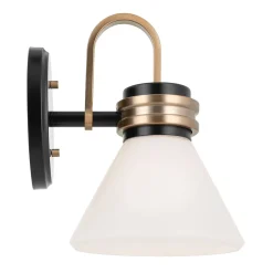 Elstead Badezimmerleuchte LED G9 IP44 H: 24 cm Metall Glas* Wandleuchten|Küchenlampen