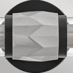 Online Elstead Badezimmerleuchte Metall Glas B: 56,5 cm IP44 E27 2-flammig