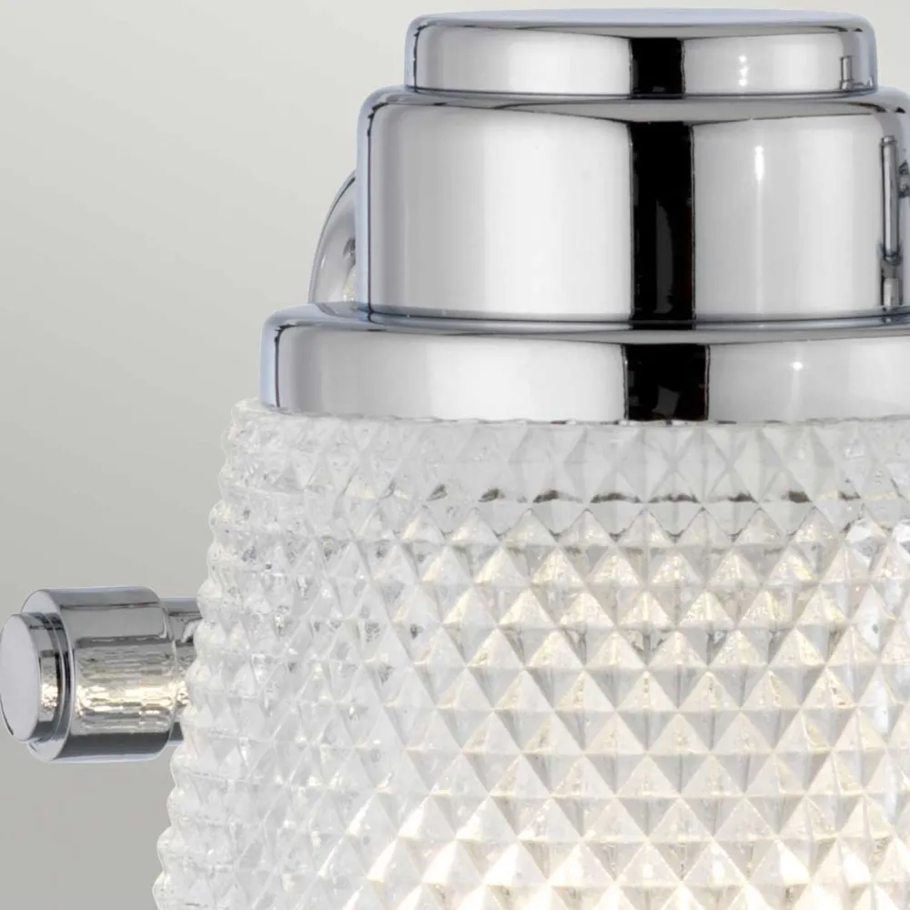 Elstead Badezimmerleuchte Wand IP44 54,5 cm breit mit 3x G9 LED* Flurlampen|Metall Lampen