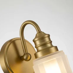 Best Elstead Badezimmerleuchte Wand mit LED G9 IP44 23,7 cm hoch