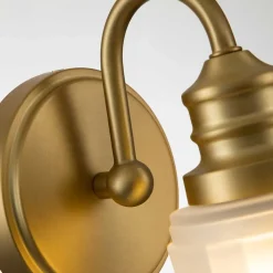 Best Elstead Badezimmerleuchte Wand mit LED G9 IP44 23,7 cm hoch