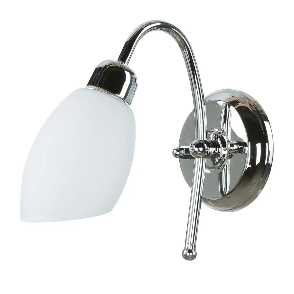 Best Lido Badlampe Chrom Echt-Messing E14 rostfrei ISMENE