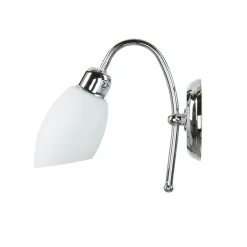 Best Lido Badlampe Chrom Echt-Messing E14 rostfrei ISMENE