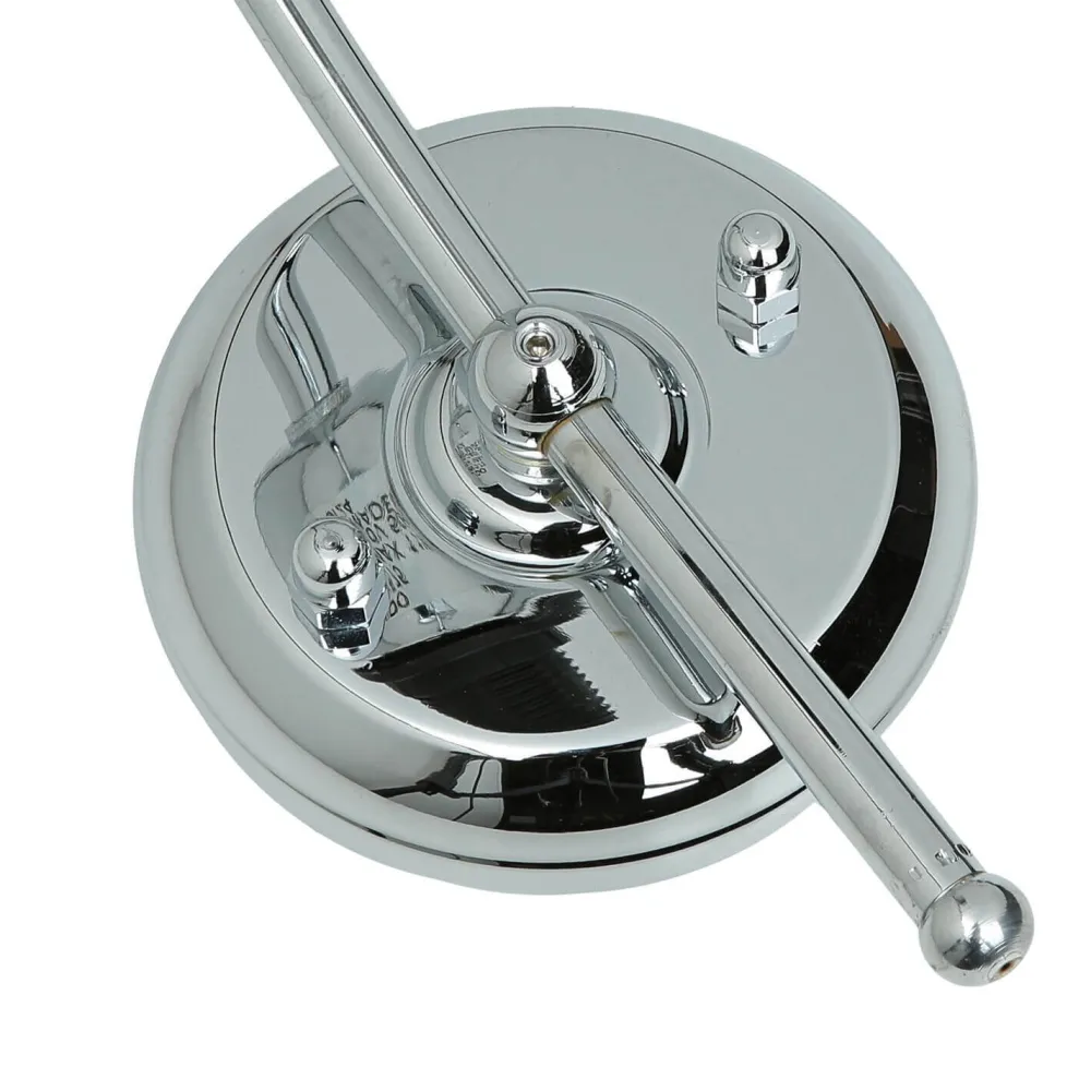 Best Lido Badlampe Chrom Echt-Messing E14 rostfrei ISMENE