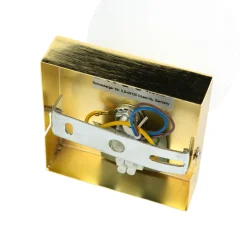 Clearance Easylight Badlampe in Gold Weiß STAR Wand Decke