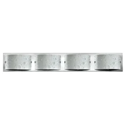 Elstead Badlampe LED IP44 81cm lang Glas Spiegel Wand