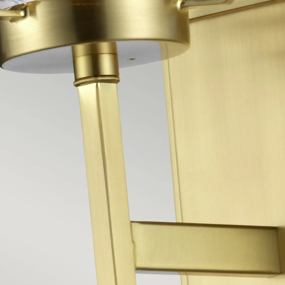 Best Elstead Badlampe Wand in Messing Jugendstil E27 IP44 GAMBAR