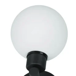 Discount Nowodvorski Badlampe Wand IP44 Schwarz Weiß G9 Zugschalter Kugelschirm