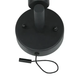 Discount Nowodvorski Badlampe Wand IP44 Schwarz Weiß G9 Zugschalter Kugelschirm