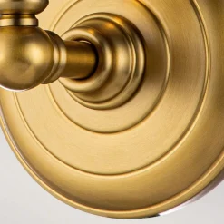 Online Elstead Badlampe Wand LED G9 IP44 warmweiß 3000 K Glas Metall