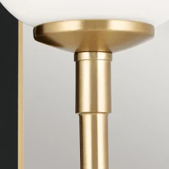 Clearance Elstead Badlampe Wand Metall Glas 33,8 cm hoch IP44 G9 LED 3000 K