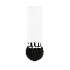 Hot Easylight Badlampe Wand Spiegel Glas Metall in Chrom Weiß elegant