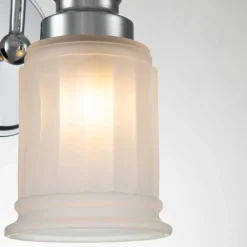 Online Elstead Badleuchte Metall Glas H: 23,7 cm IP44 G9 LED 3000 K