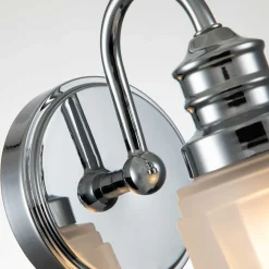 Online Elstead Badleuchte Metall Glas H: 23,7 cm IP44 G9 LED 3000 K