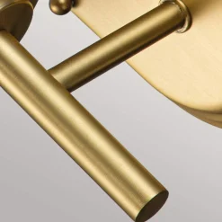 Elstead Badleuchte Metall Glas IP44 H: 21,6 cm 3000 K LED G9 AVORIO* Wandleuchten|Badezimmer Lampe