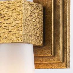 Hot Elstead Badleuchte Metall Glas LED G9 66 cm hoch Up Down IP44