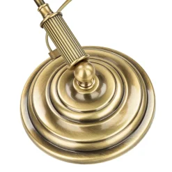 Online Giovanni Battista Bankerlampe Messing massiv 35,5 cm Zugschalter