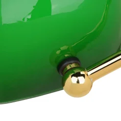 Best Giovanni Battista Bankerlampe Vergoldet 24 Karat aus Echt-Messing