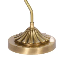 Clearance Giovanni Battista Bankerleuchte Gün Bronze H: 30 cm aus Messing Glas E27