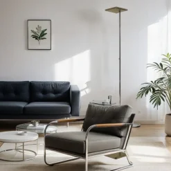 Masterlight Bauhaus LED Stehlampe 2700K in Messing* Led Lampen|Bauhaus Lampen